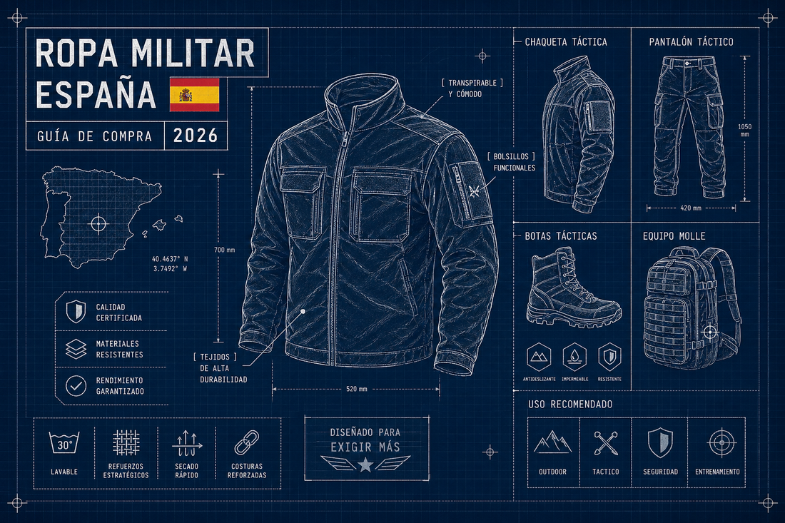 Ropa Militar en España: Guía de Compra 2026