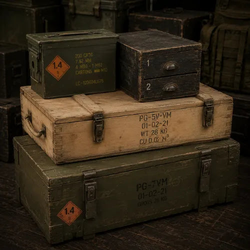 Cajas y cajones