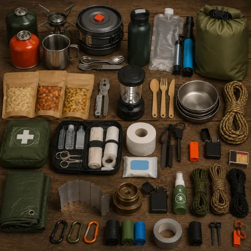 Consumibles Outdoor, Acampada