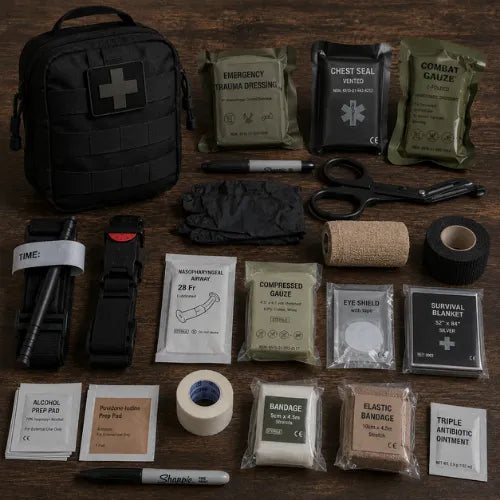 Kits Primeros Auxilios Tácticos