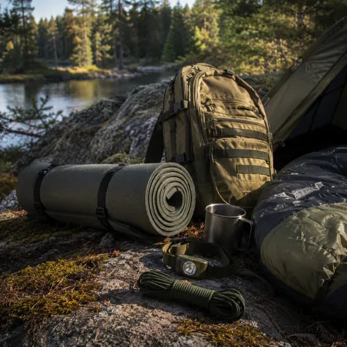 Material Outdoor, Acampada