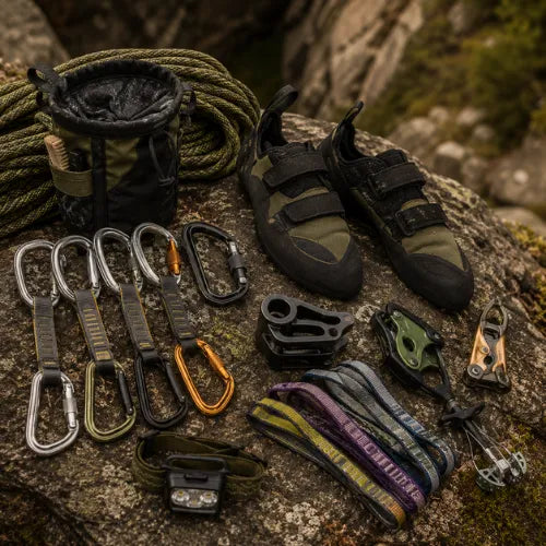 Otros equipos de escalada