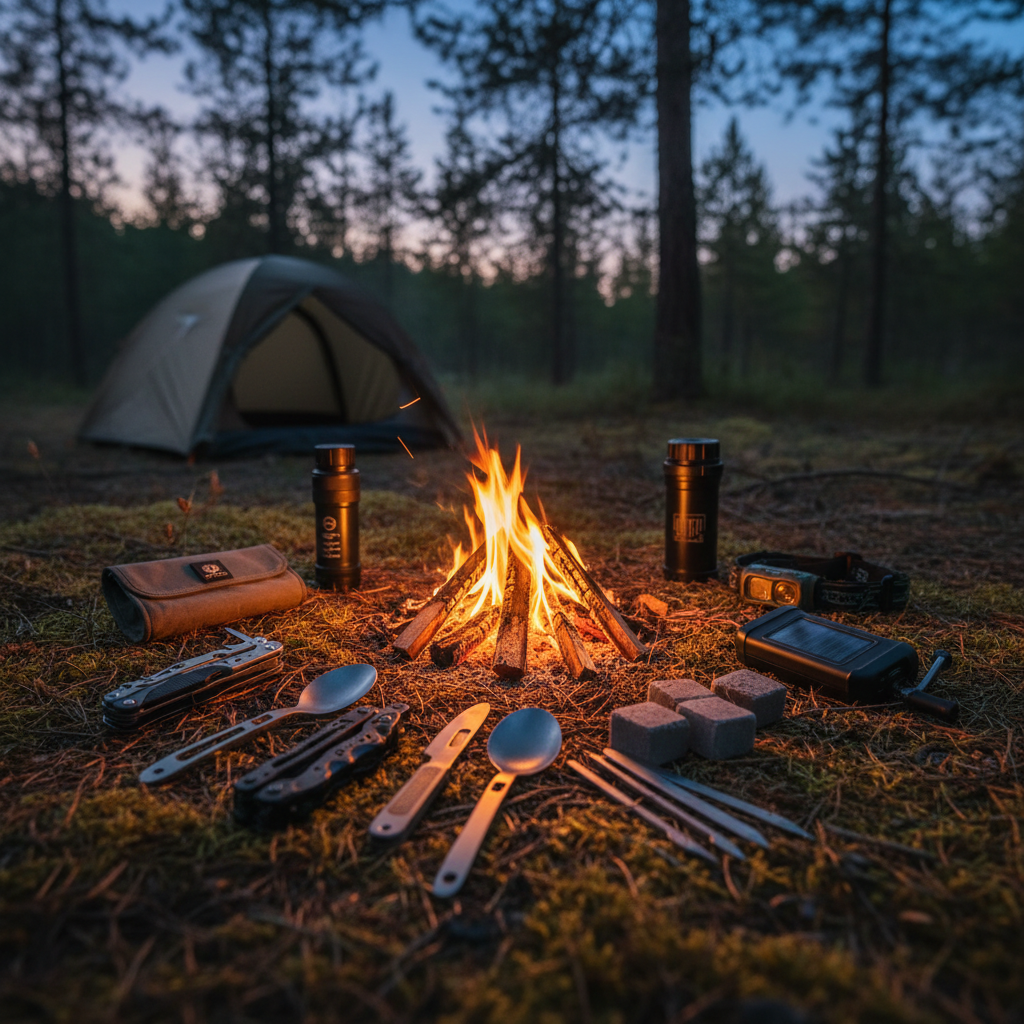 Accesorios de campamento y supervivencia outdoor