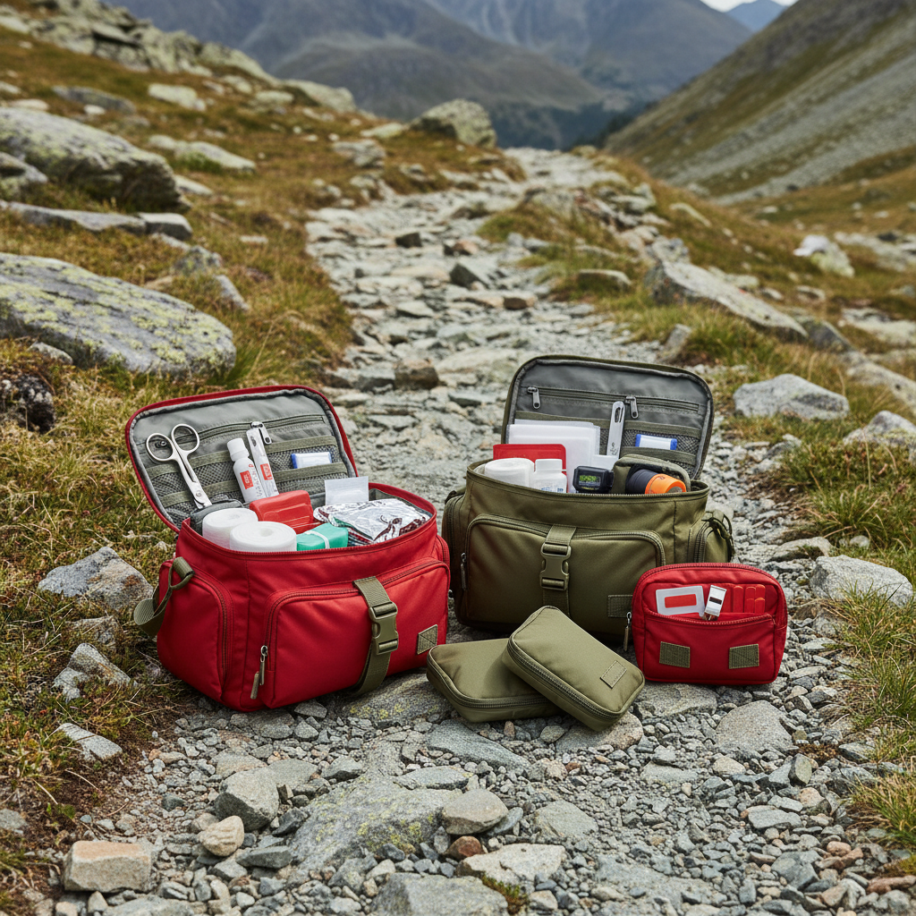 Bolsas de primeros auxilios para aventura y supervivencia