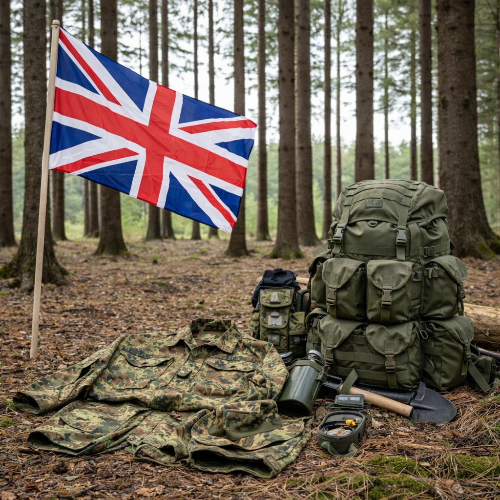 Equipamiento militar británico – ropa táctica, mochilas y accesorios para supervivencia, camping, outdoor y preparacionismo