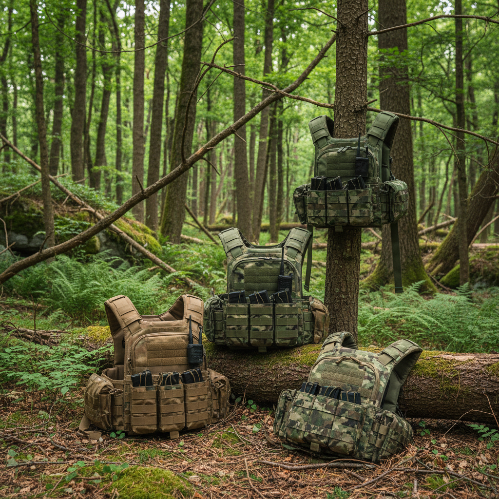 Chalecos militares y tácticos para supervivencia y outdoor