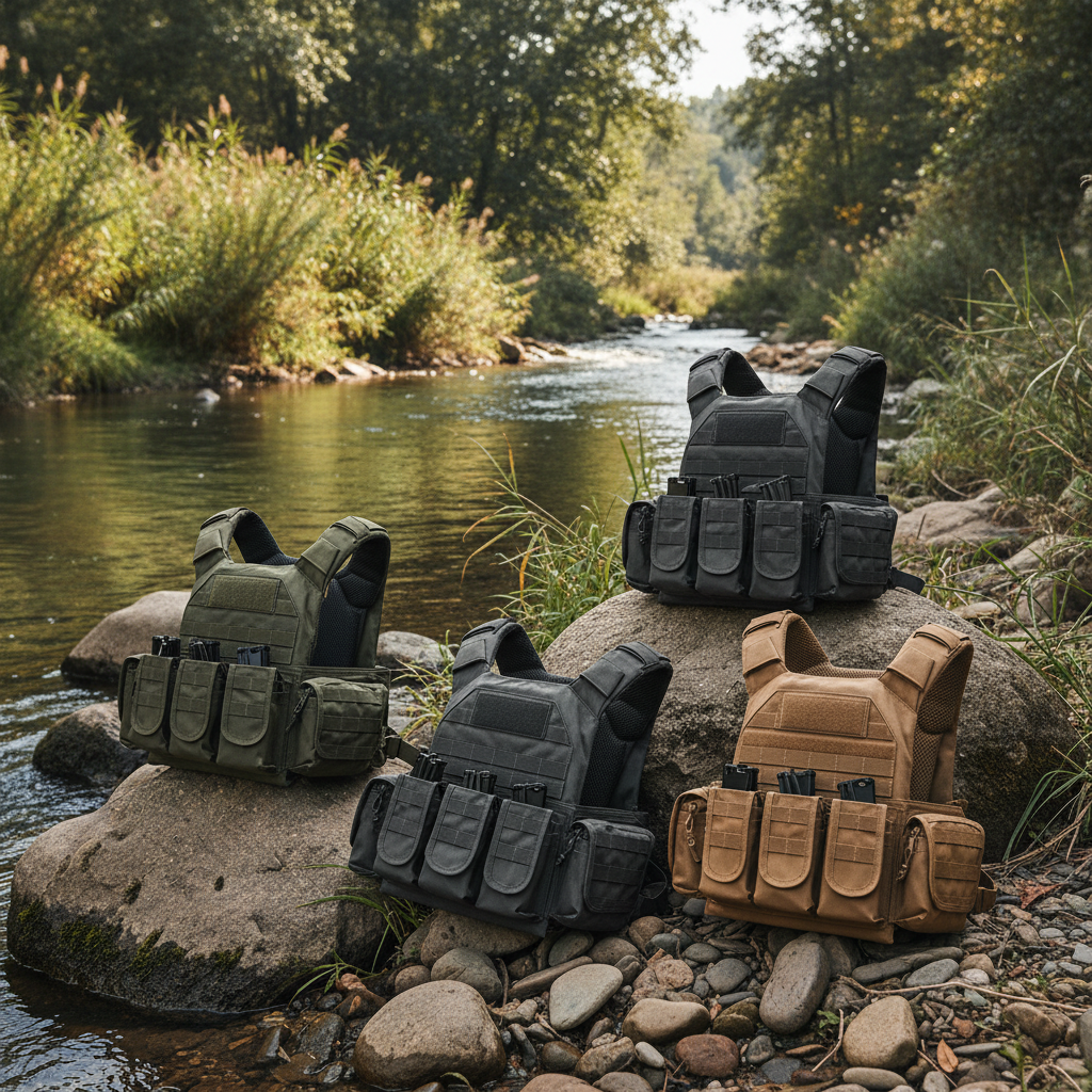 Chalecos tácticos para supervivencia y outdoor