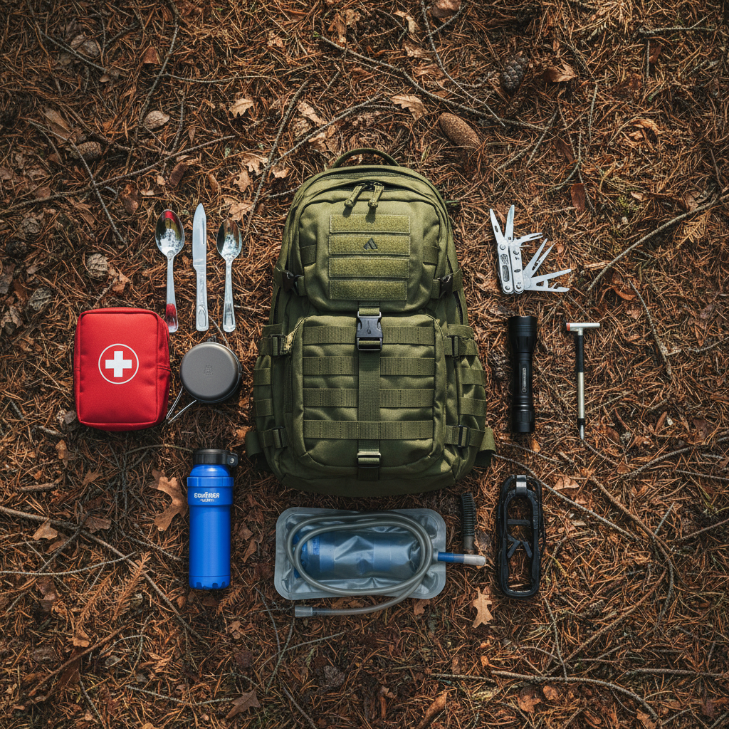 Conjuntos de supervivencia y aventura outdoor