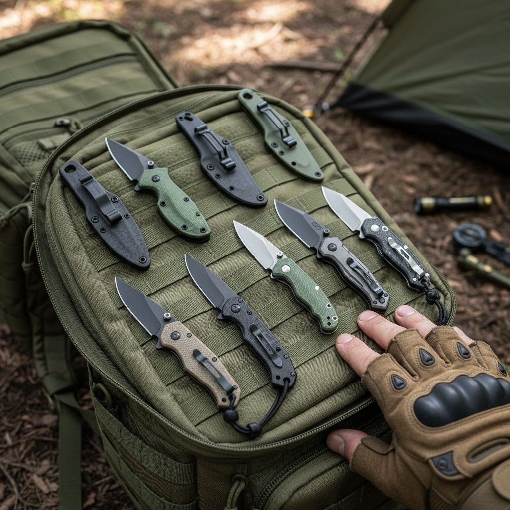 Cuchillos pequeños para supervivencia y bushcraft