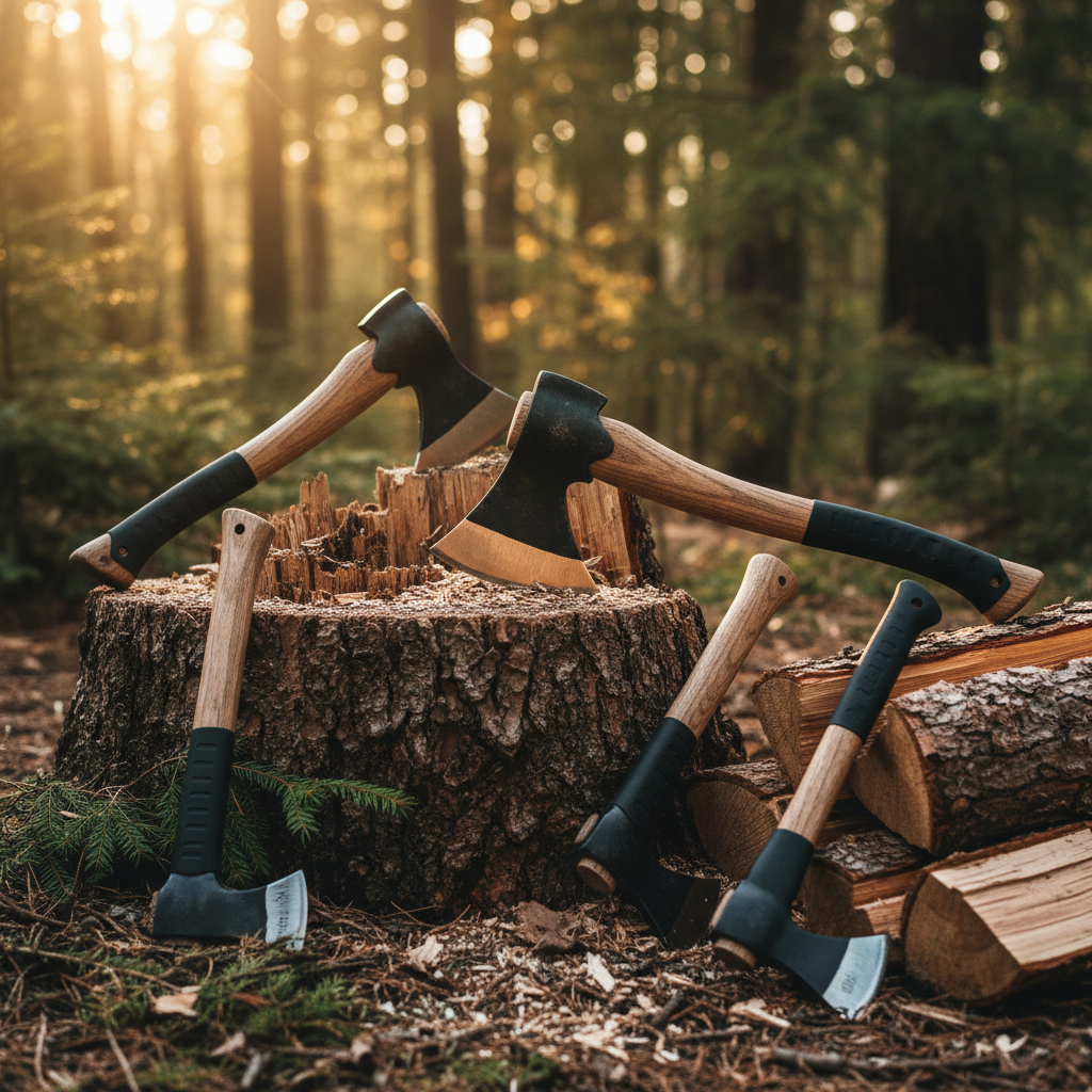 Ejes y hachas para supervivencia y bushcraft