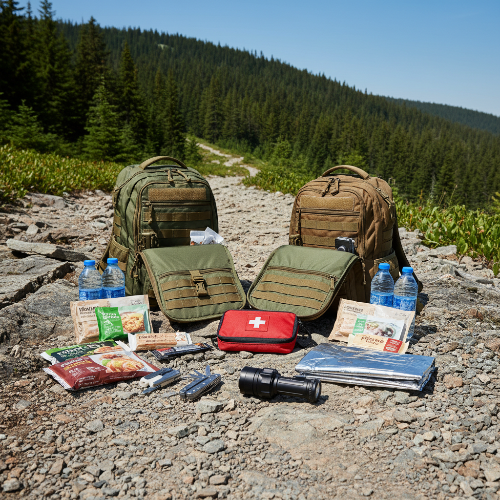 Kits de emergencia para 2 personas
