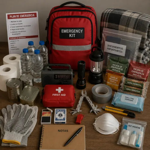 kits de emergencia para el hogar