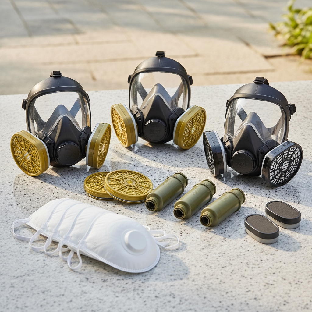Máscaras y filtros para supervivencia