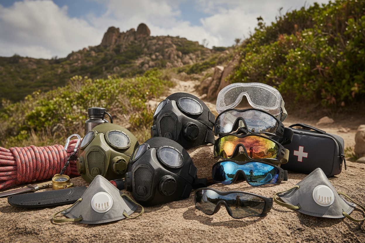 Máscaras y Gafas de Protección