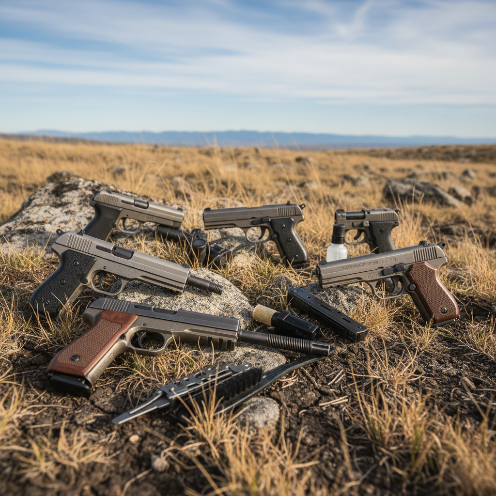 Pistolas para supervivencia y preparacionismo
