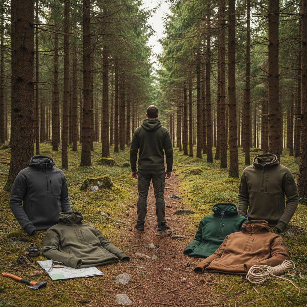 Sudaderas Outdoor Supervivencia