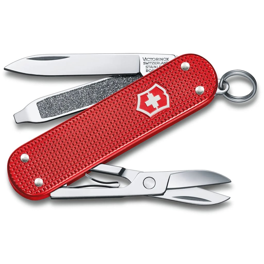 Navaja Victorinox Classic SD Alox 58mm Sweet Berry con acabado anodizado y 5 funciones