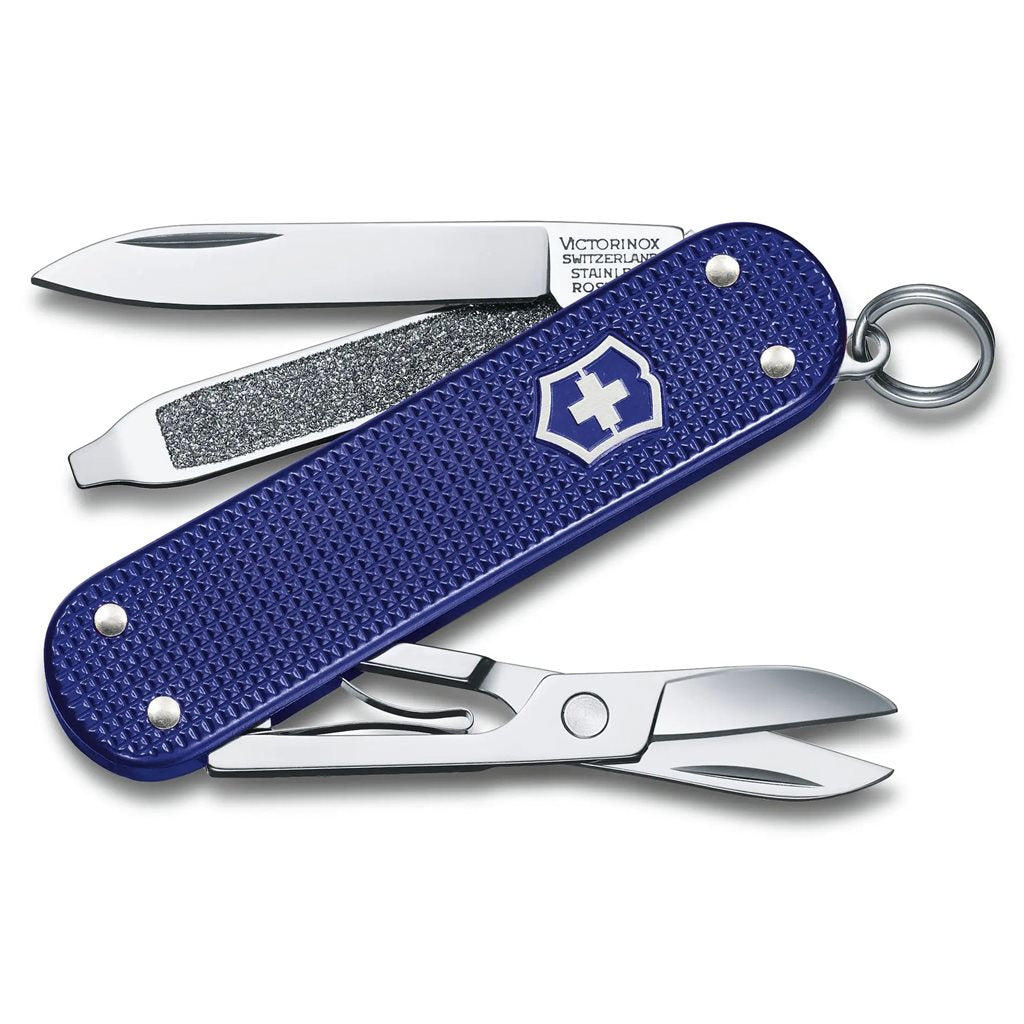 Cuchillo de bolsillo Victorinox Classic SD Alox 58 mm color algodón de azúcar