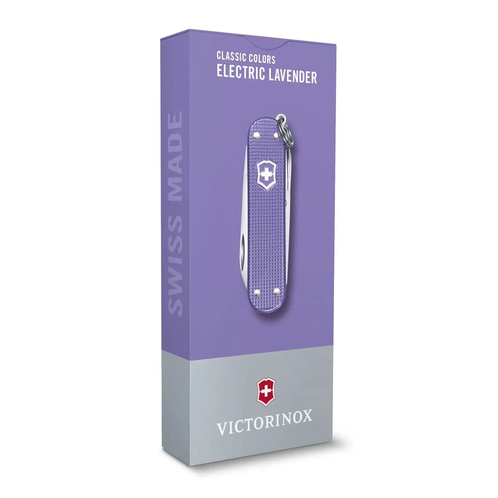 Navaja Victorinox Classic SD Alox 58mm Sweet Berry con acabado anodizado y 5 funciones