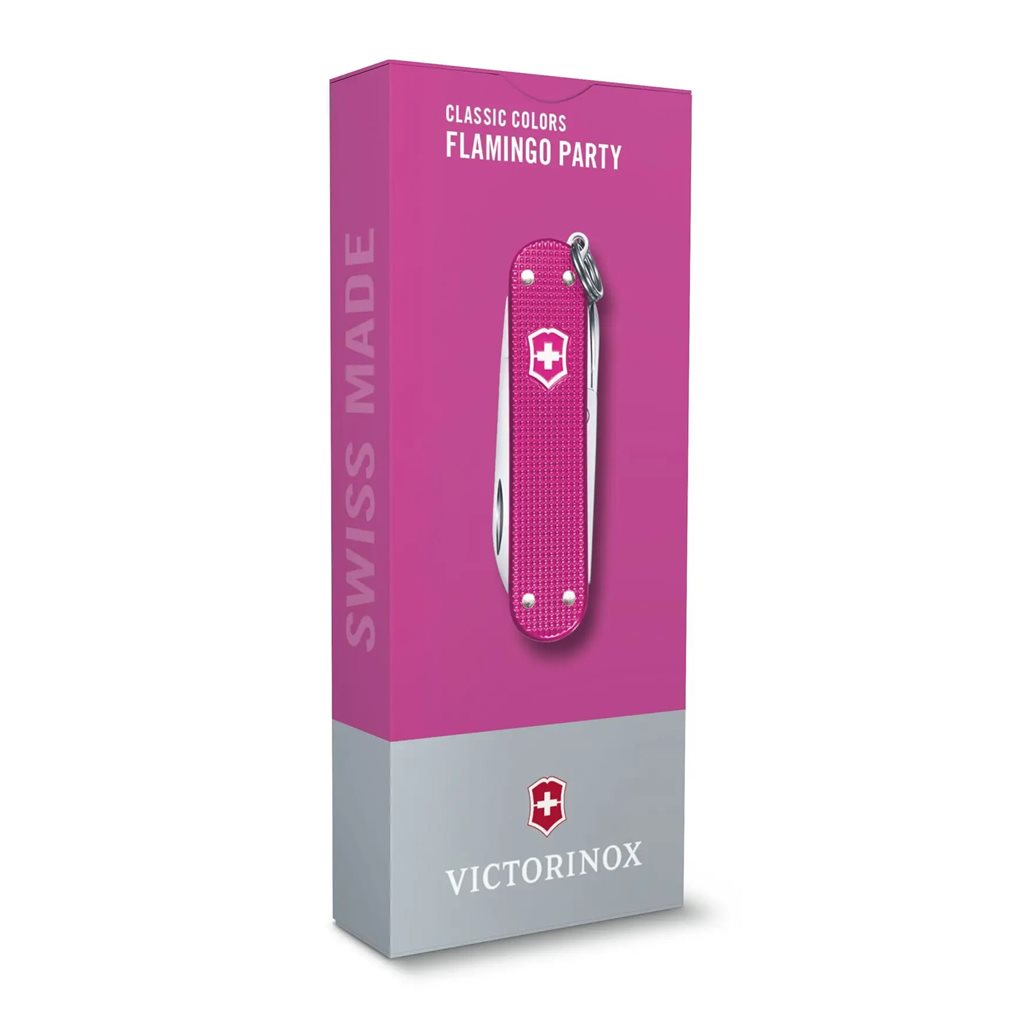 Navaja Victorinox Classic SD Alox 58mm Sweet Berry con acabado anodizado y 5 funciones