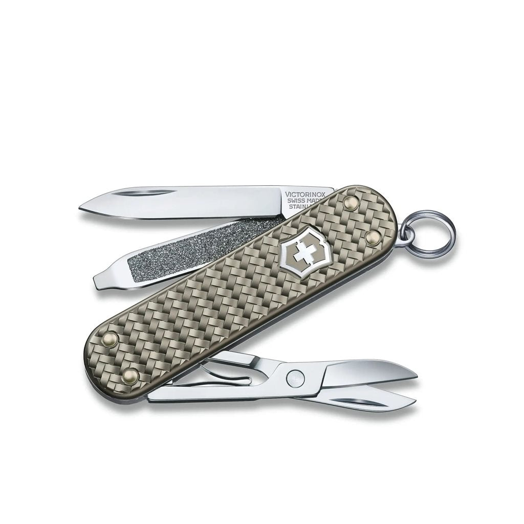 Navaja de bolsillo Victorinox CLASSIC SD ALOX 58 mm plata