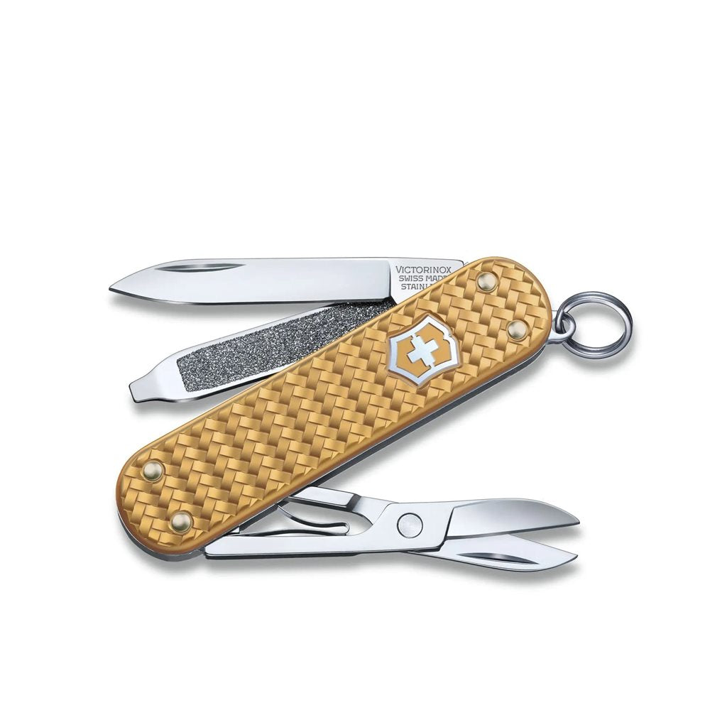 Navaja de bolsillo Victorinox CLASSIC SD ALOX 58 mm plata