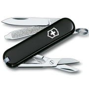Navaja de bolsillo CLASSIC SD 58 mm negra, 7 funciones, formato llavero