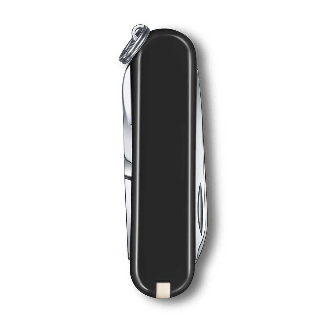 Navaja de bolsillo CLASSIC SD 58 mm negra, 7 funciones, formato llavero