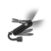 Navaja de bolsillo Victorinox Signature Lite 58mm Onyx Black, acero inoxidable con acabado monocromo