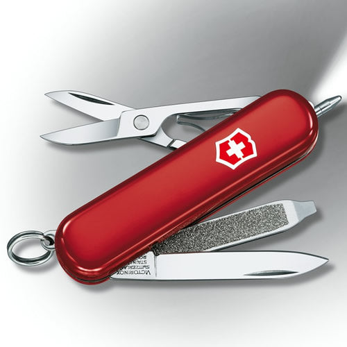 Navaja de bolsillo SIGNATURE LITE roja 58 mm con LED Victorinox