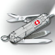 Navaja de bolsillo Victorinox Signature Lite 58 mm roja con LED