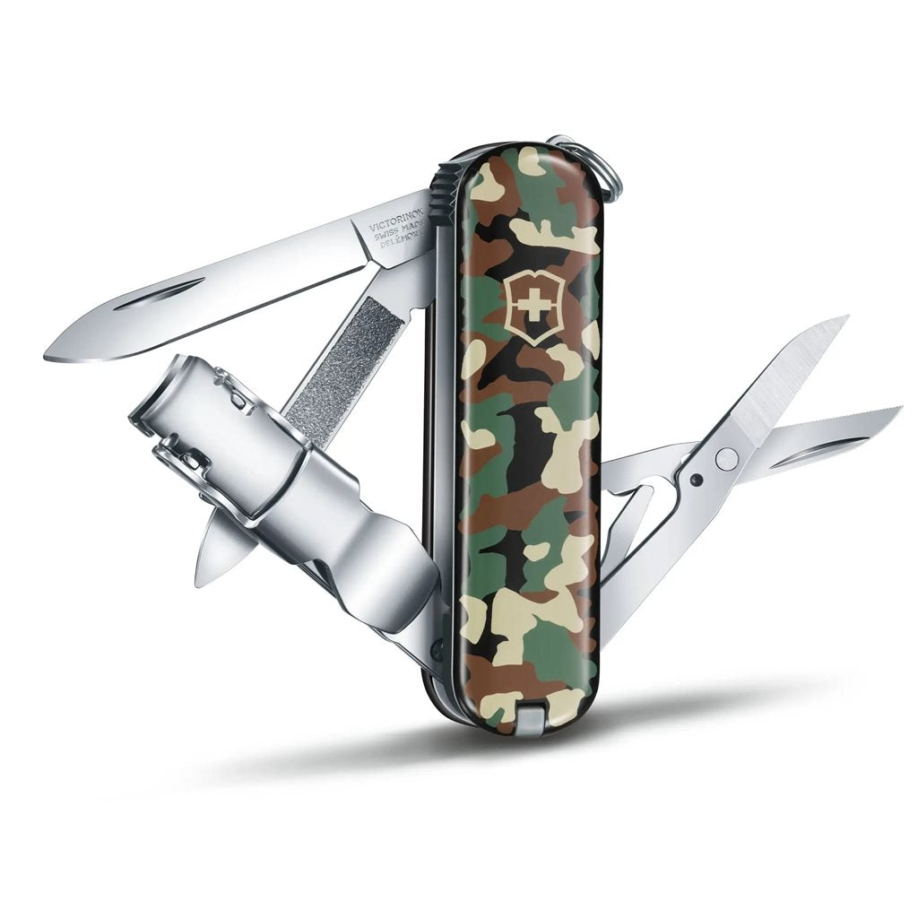 Navaja de bolsillo NAIL CLIP 580 PROTĚŽ 65 mm, 8 funciones, para llavero