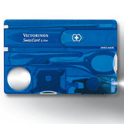 Victorinox SwissCard LITE transparente - tarjeta multifuncion ligera y compacta
