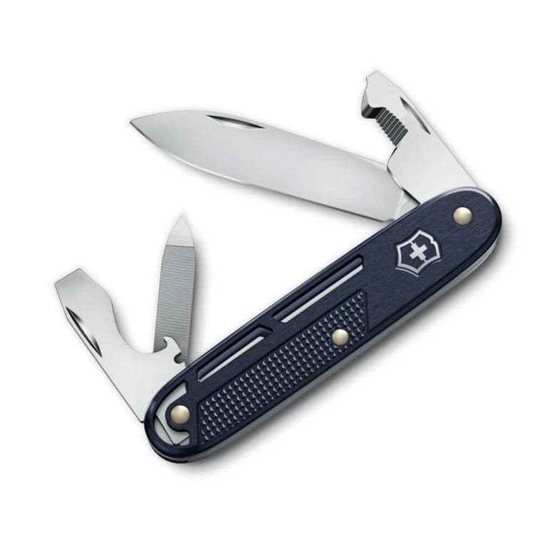 Navaja plegable SYNERGY ALOX 93 mm roja