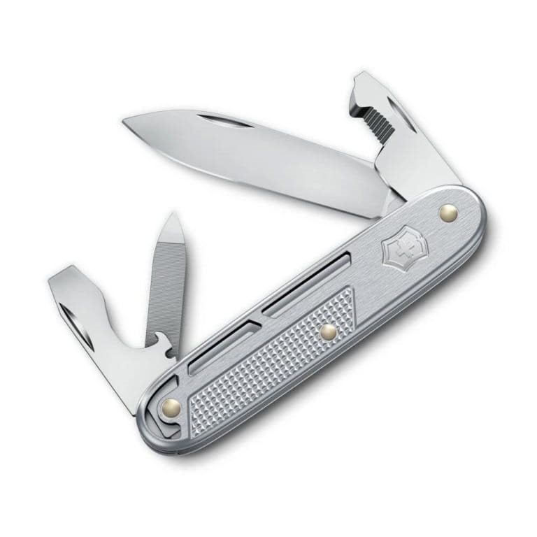 Navaja plegable SYNERGY ALOX 93 mm roja