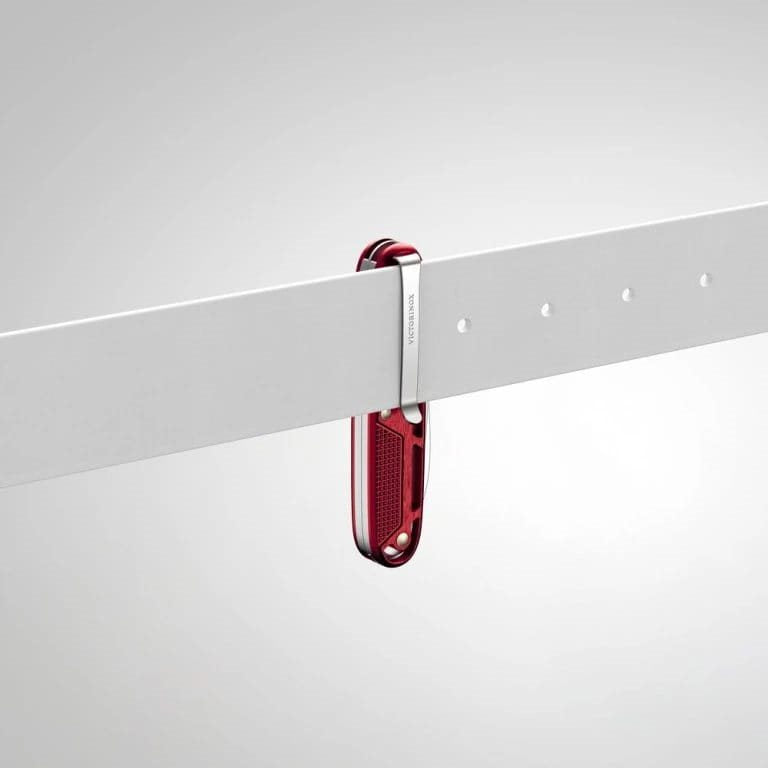 Navaja de bolsillo Synergy X Alox 93 mm roja con 10 herramientas