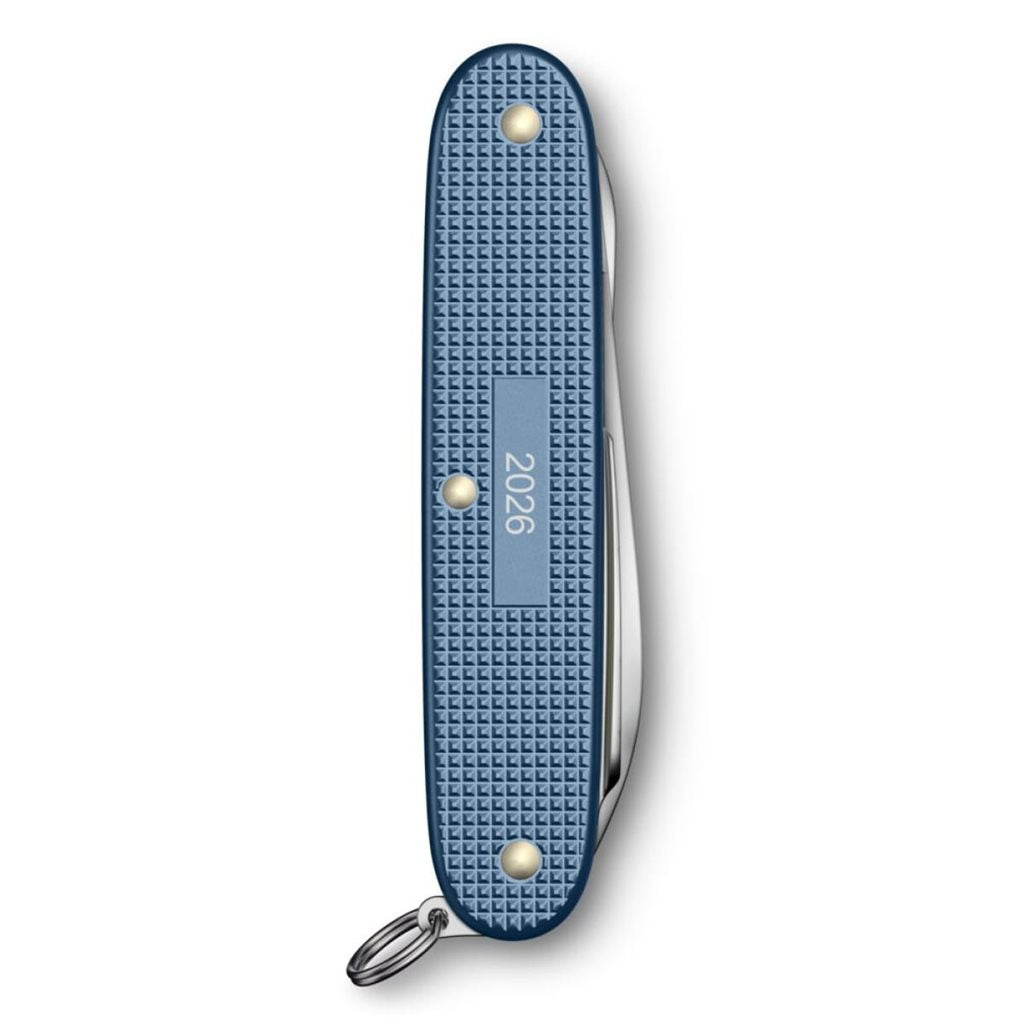 Navaja de bolsillo PIONEER X ALOX edición limitada 2026 en azul glaciar