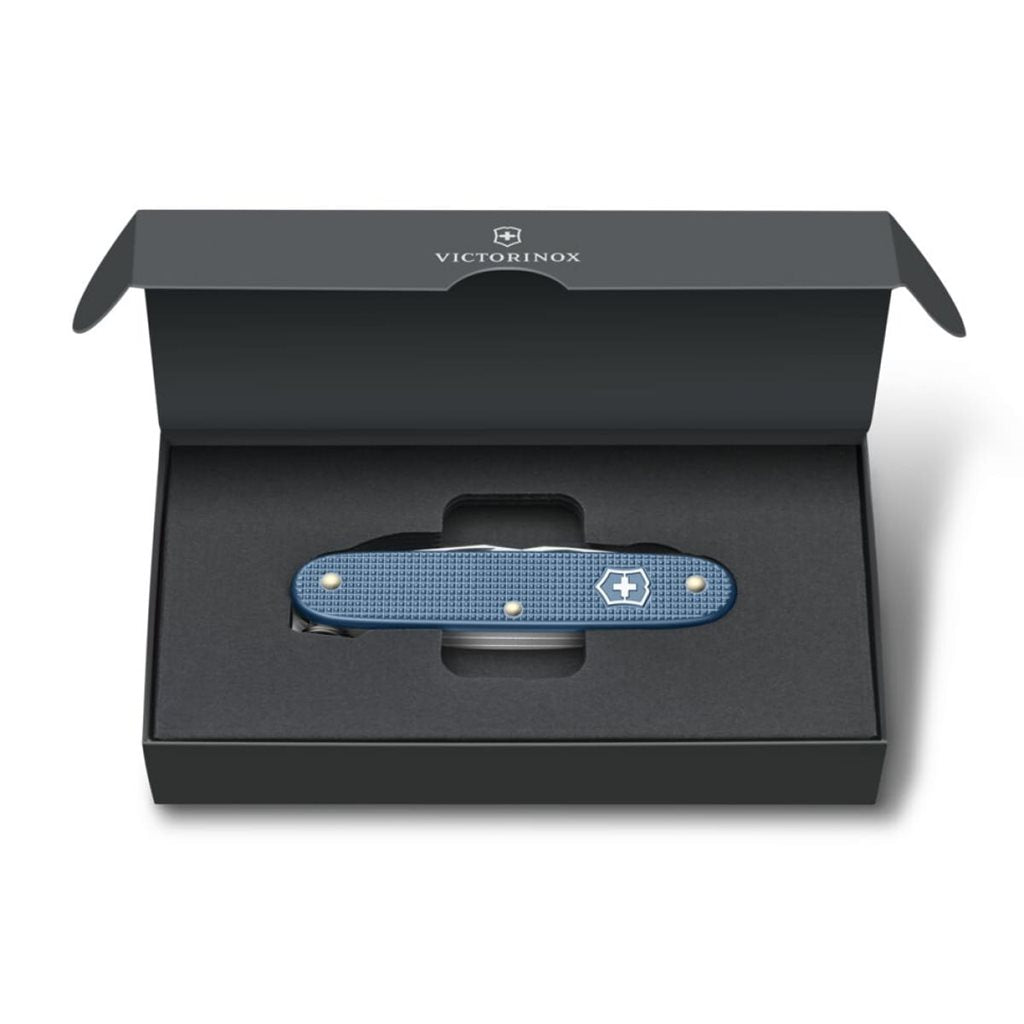 Navaja de bolsillo PIONEER X ALOX edición limitada 2026 en azul glaciar