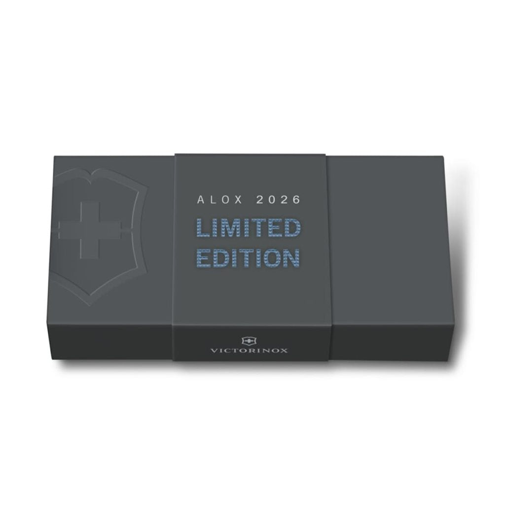 Navaja de bolsillo PIONEER X ALOX edición limitada azul glaciar