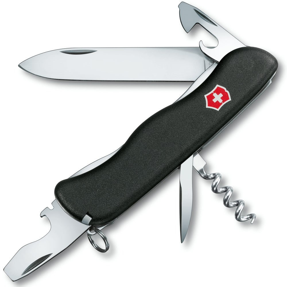 Navaja PICKNICKER negra 111 mm con múltiples herramientas