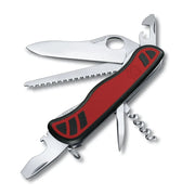 Navaja de bolsillo FORESTER M GRIP DUAL con mango bicolor ergonómico para camping y senderismo