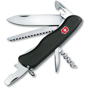 Navaja de bolsillo FORESTER 111mm negra, 12 funciones