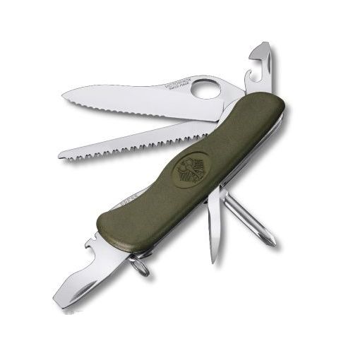 Navaja BW Soldier 08 Bundeswehr usada, hoja 111 mm, 13 funciones