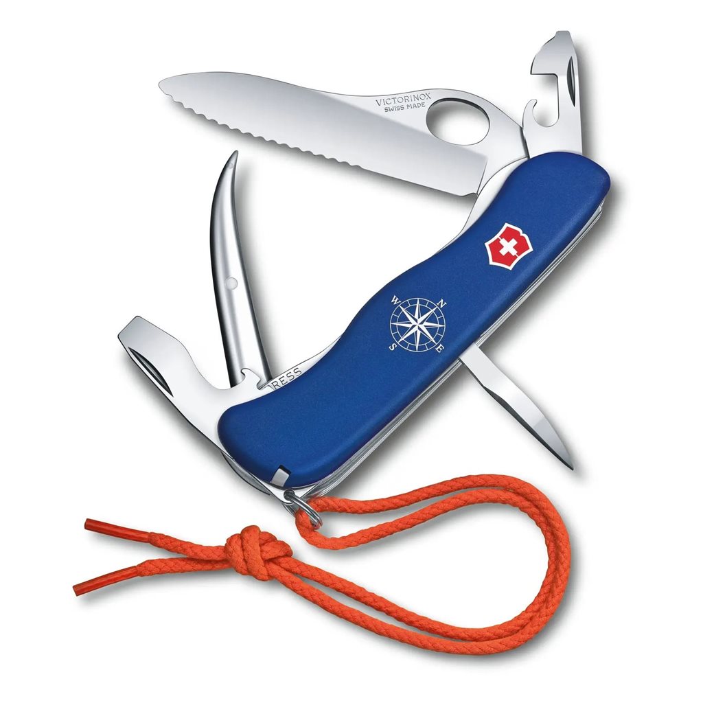 Cuchillo de bolsillo SKIPPER PRO 111mm azul