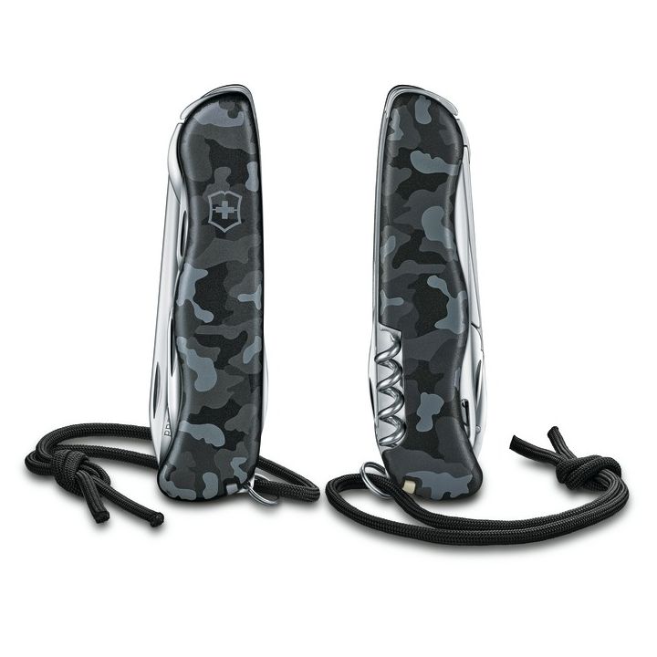 Navaja de bolsillo SKIPPER 111 mm con camuflaje Navy Camo y seguro lateral