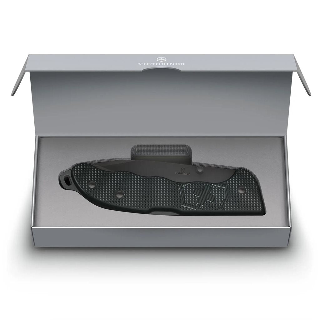 Cuchillo de bolsillo Evoke Alox plateado