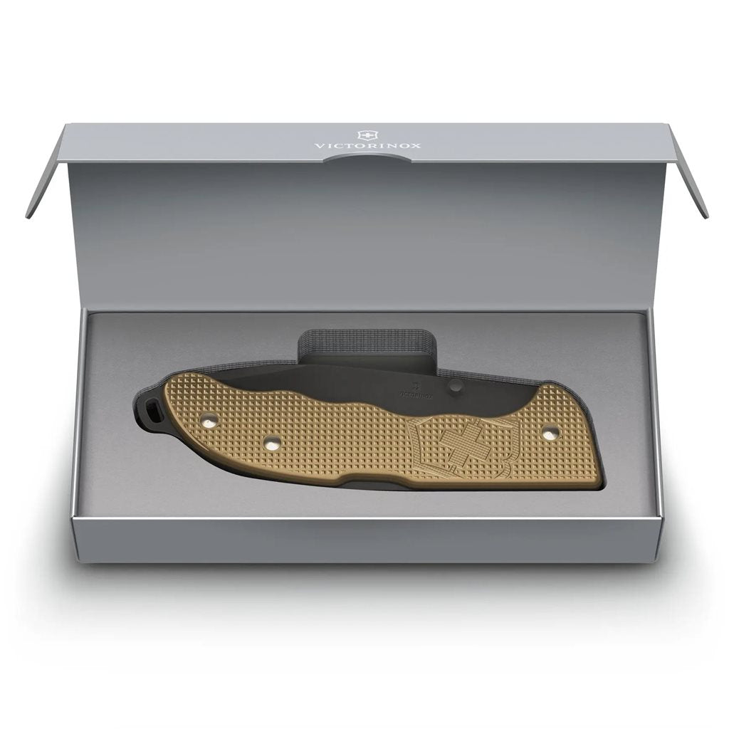 Cuchillo de bolsillo Evoke Alox plateado