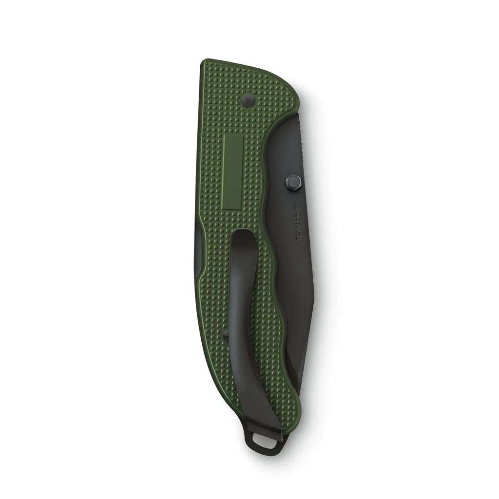Navaja de bolsillo EVOKE Alox en azul y rojo, colección premium para outdoor