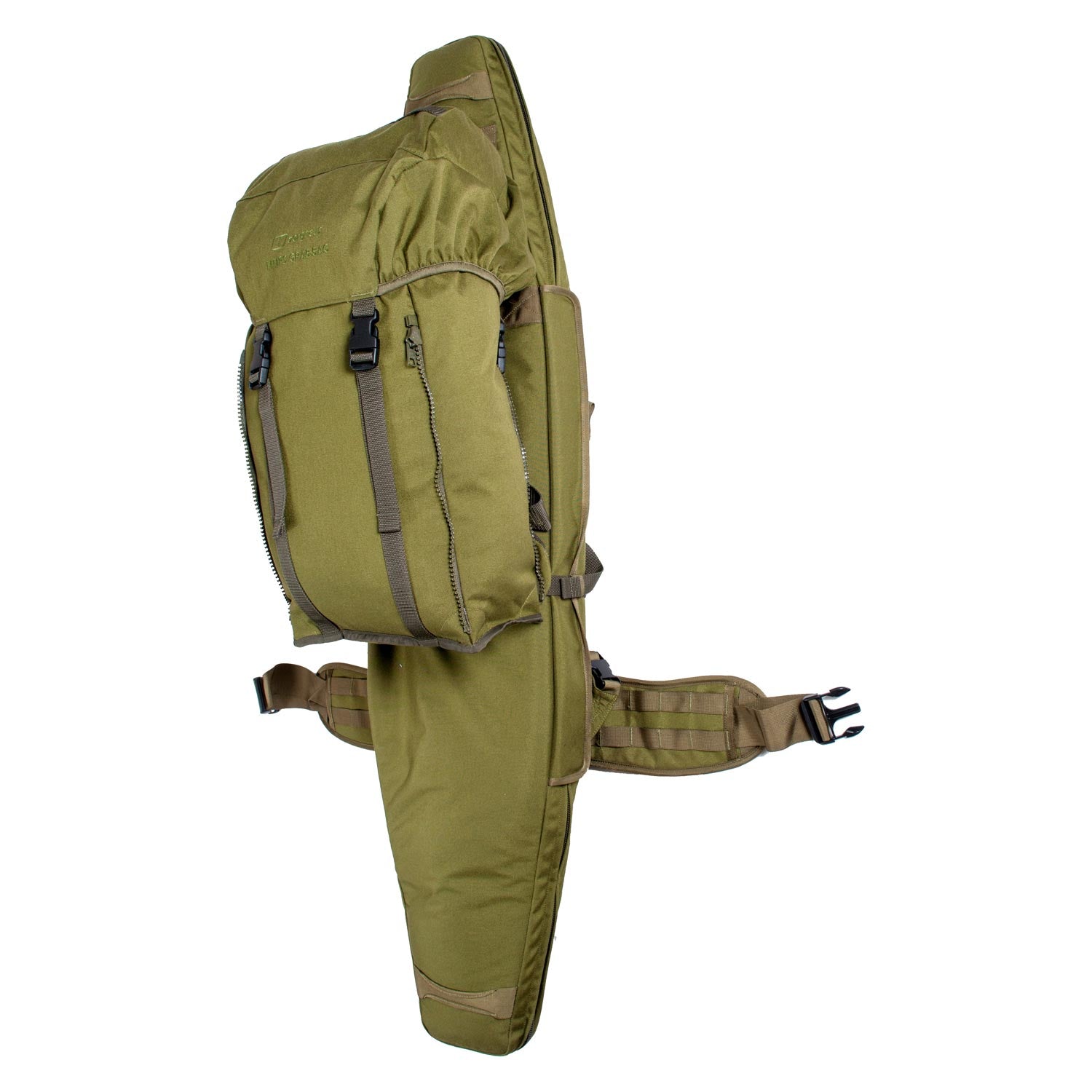 Funda para arma larga SMPS DRAGBAG II 130 cm en color verde
