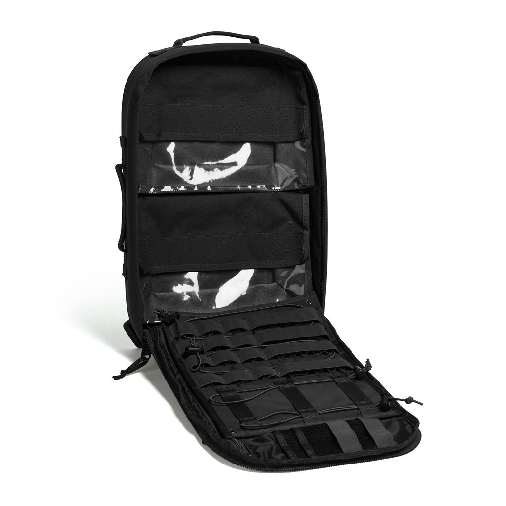 Mochila médica BMPS Centurio Medic negra 65x34x33 cm